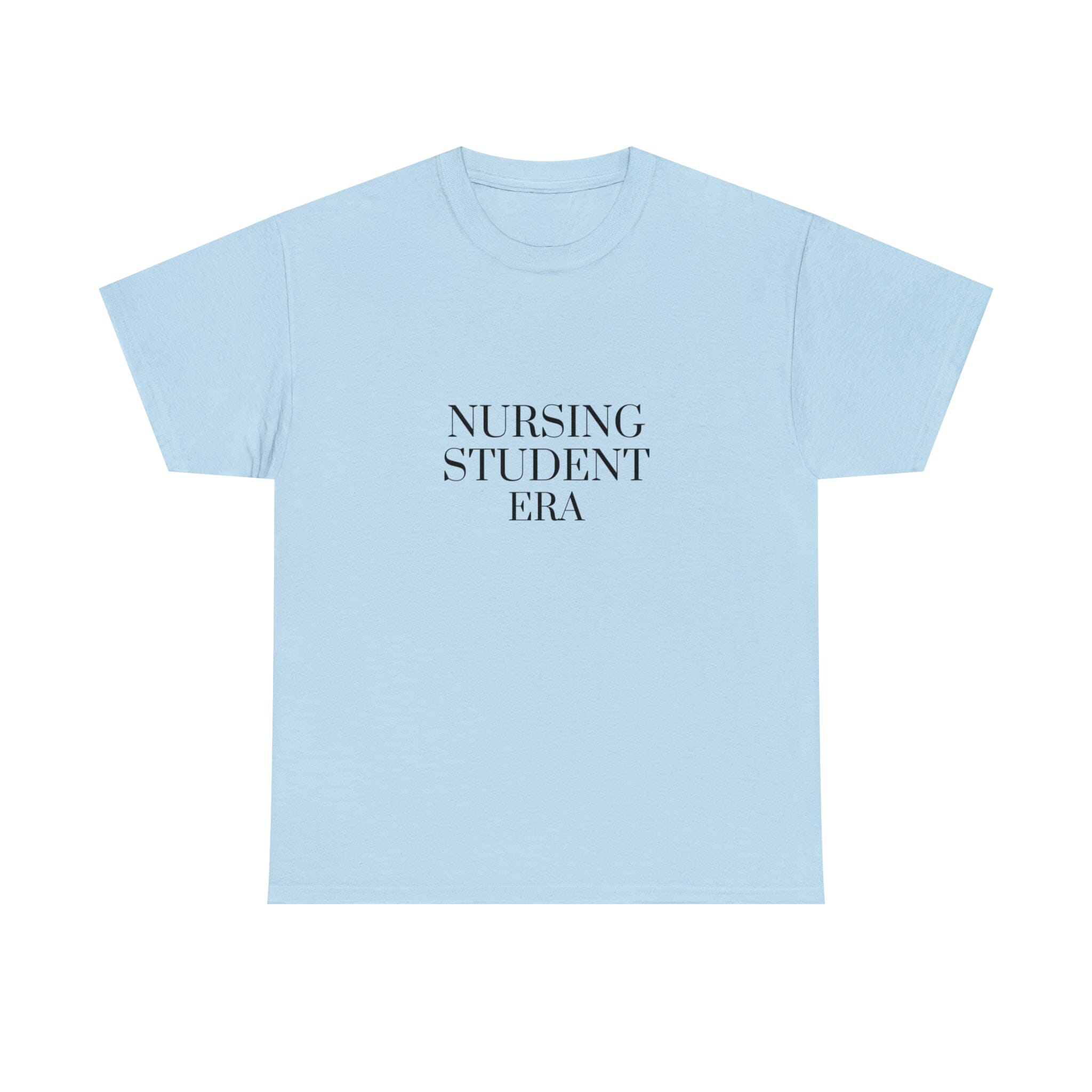 Nursing Student Era Unisex Heavy Cotton Tee T-Shirt Printify Light Blue S 