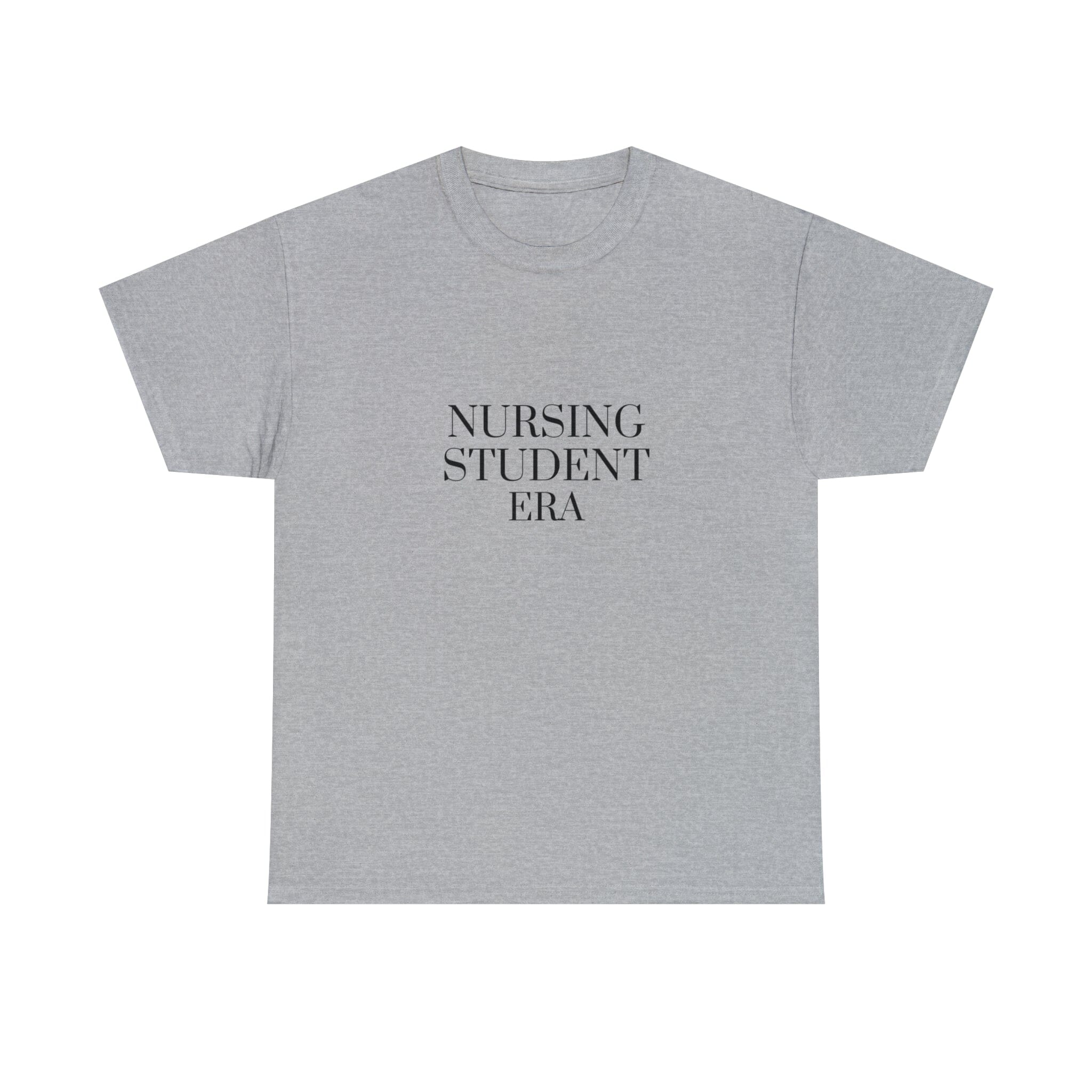 Nursing Student Era Unisex Heavy Cotton Tee T-Shirt Printify Sport Grey S 