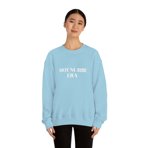 Hot Nurse Era Unisex Crewneck Sweatshirt Sweatshirt Printify 