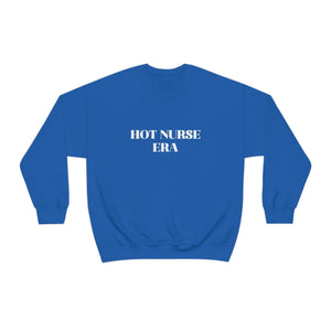 Hot Nurse Era Unisex Crewneck Sweatshirt Sweatshirt Printify S Royal 