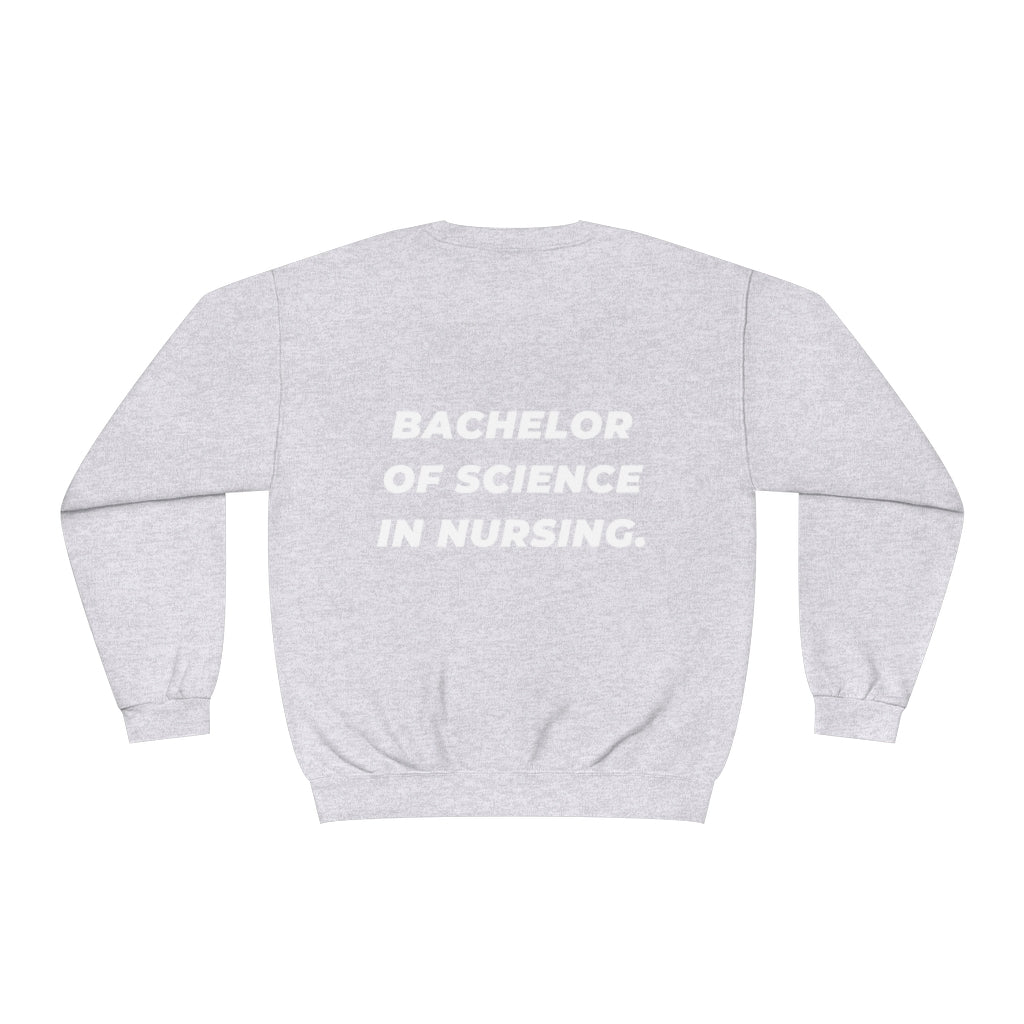 The Only BS I Need Nursing Student Crewneck Sweatshirt Sweatshirt Printify 